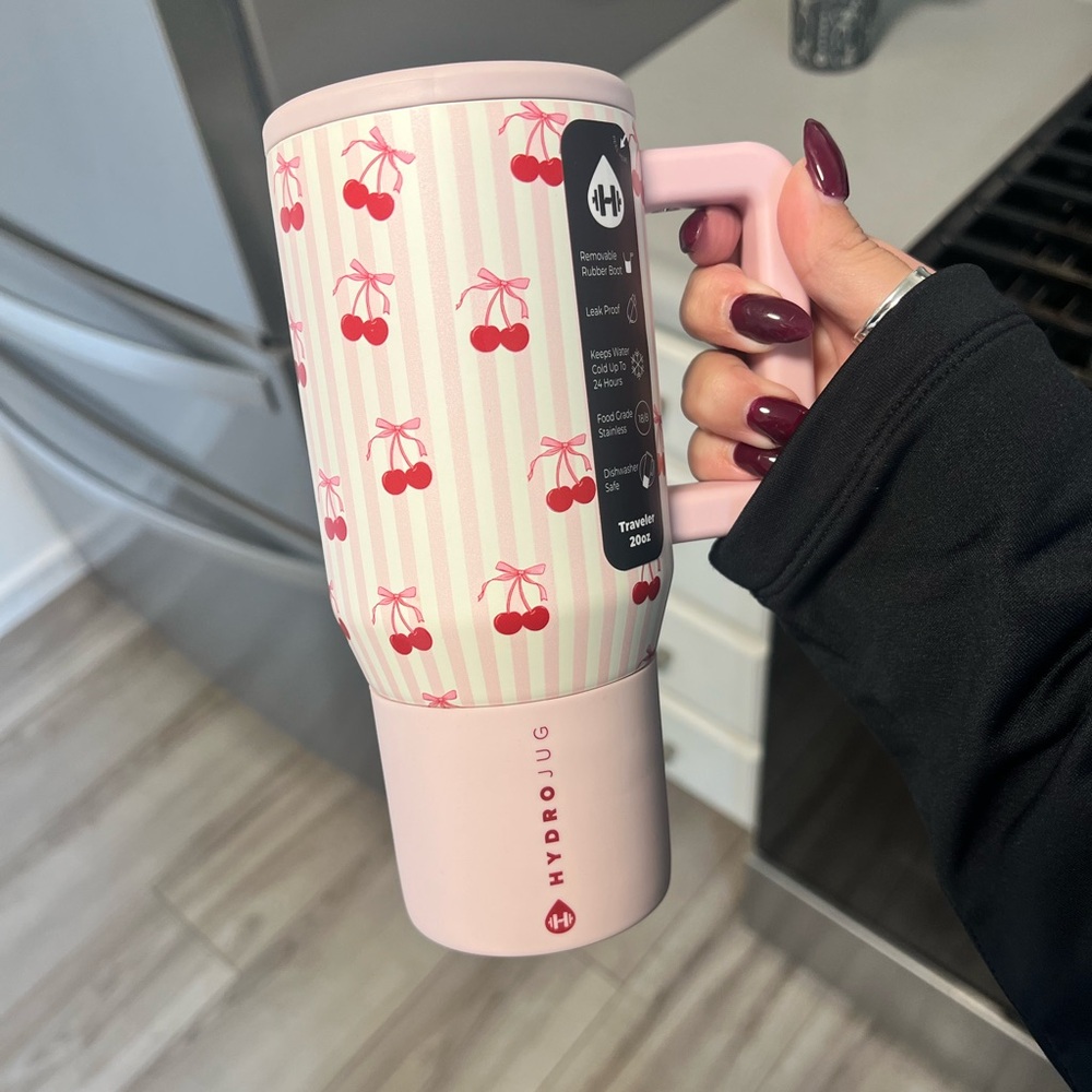 20oz HydroJug in Sweet Cherry